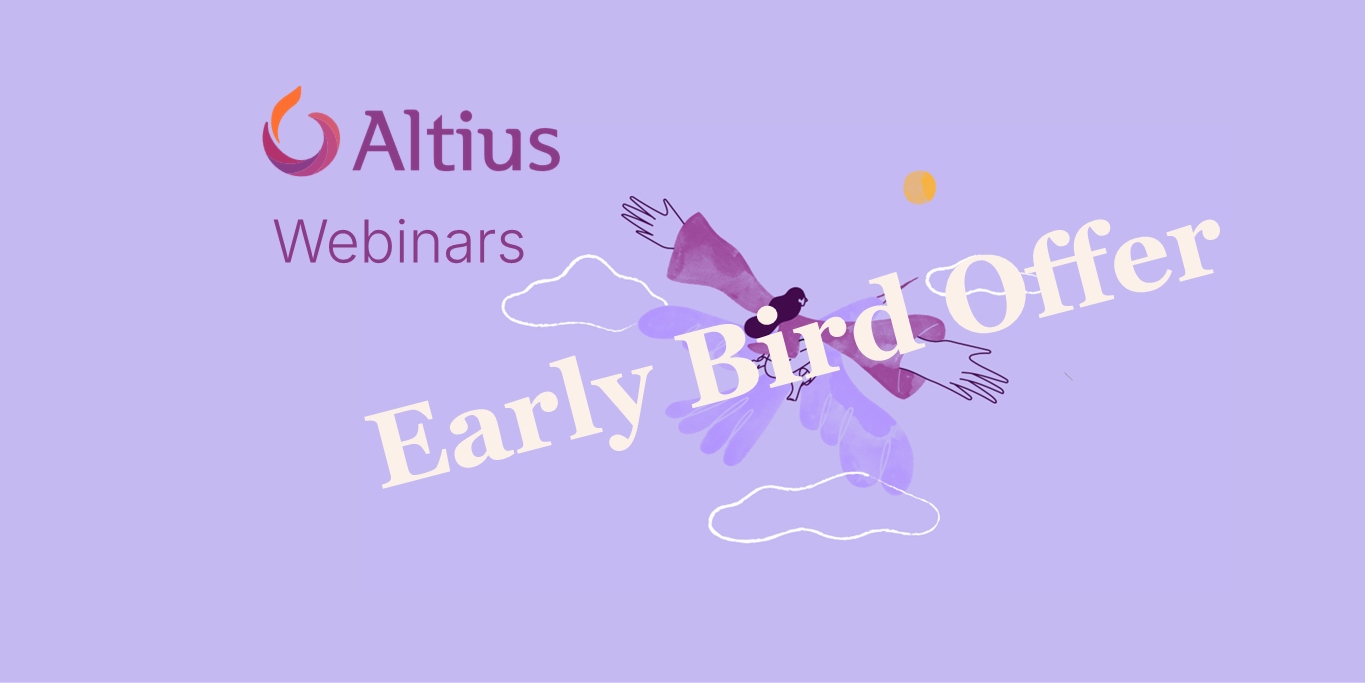 Webinar Early Bird Offer