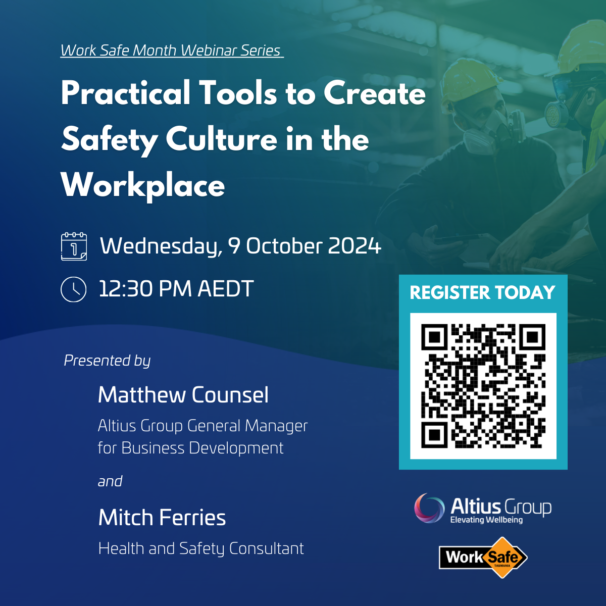 Worksafe Month   Matthew Counsel & Mitch Ferries   09 Oct 2024