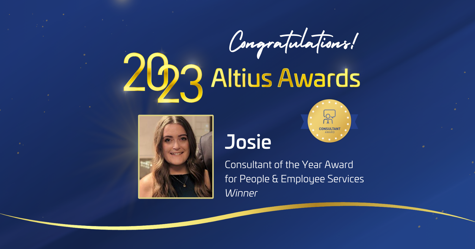 Driving Results: How Josie Became Consultant of the Year at Altius